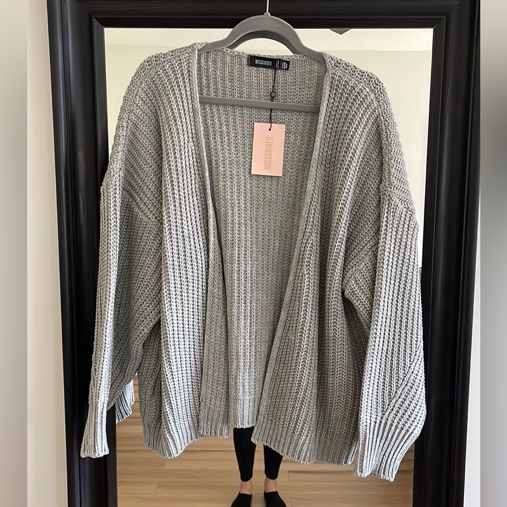 Missguided chunky cardigan